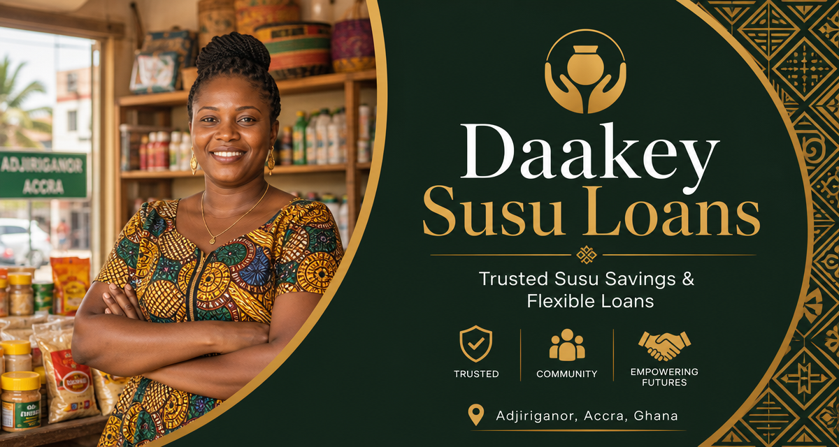 Daakey Susu Loans member in Adjiringanor